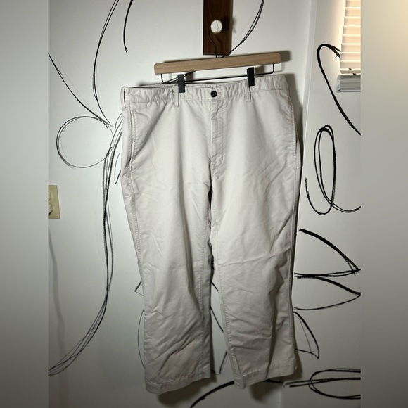 Men’s Haggard Light Khaki Straight Chino, 38x29, with Pockets - Picture 1 of 7